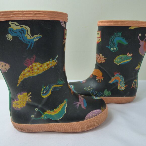 Hunter Boots Toddler Snail Boots, Size 10 - Picture 2 of 5